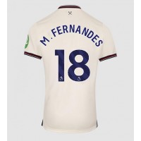 West Ham United Mateus Fernandes #18 Vonkajší futbalový dres 2025-26 Krátky Rukáv